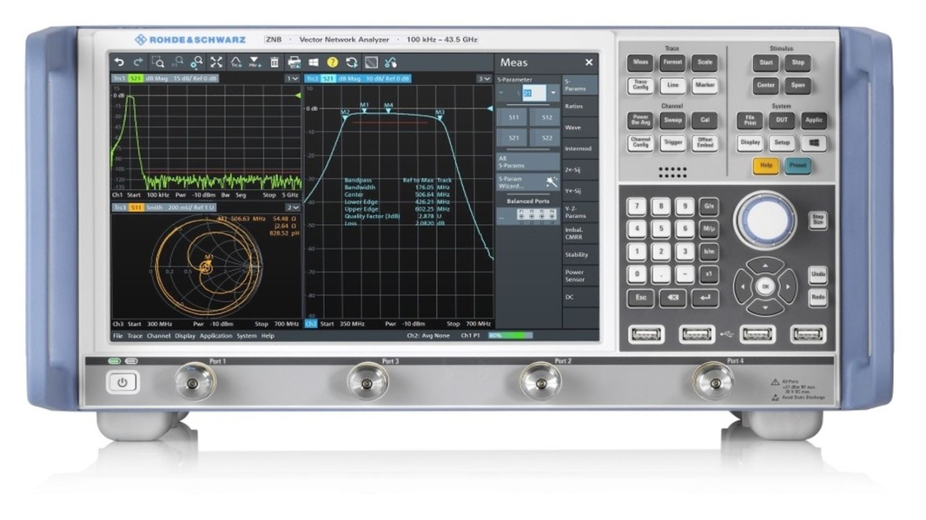 R&S ZNB 矢量網絡分(fēn)析儀