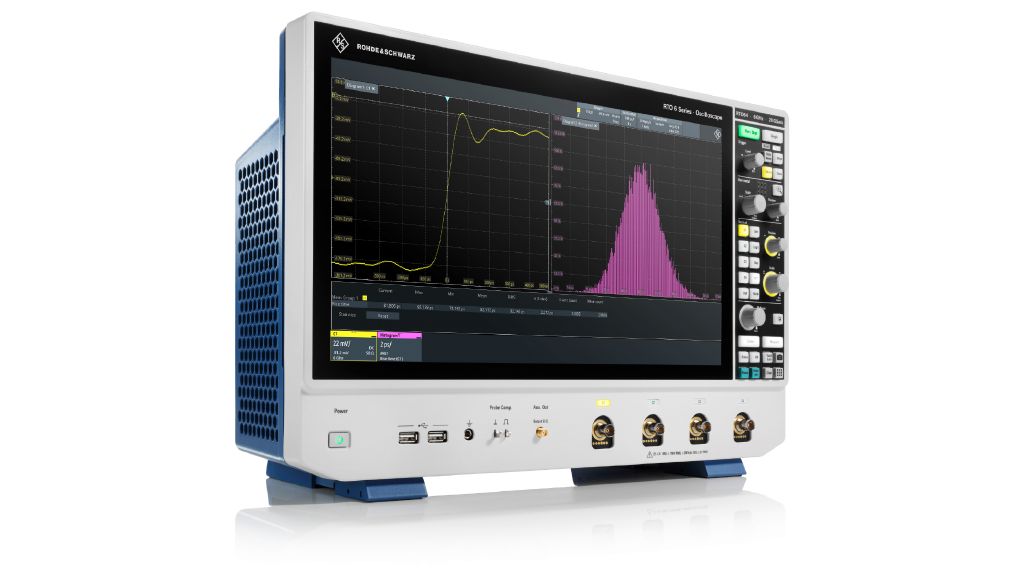 R&S®RTO6 示波器，高前視圖